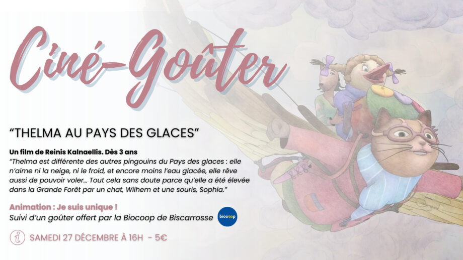 Ciné-Goûter des petits – « Thelma au pays des glaces »