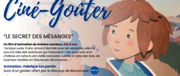 Le Ciné-Goûter des petits – « Le Secret des Mésanges »
