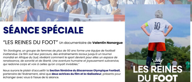 Séance Spéciale – « Les Reines du foot »