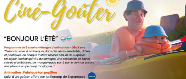 Le Ciné-Goûter des petits – « Bonjour l&rsquo;été »