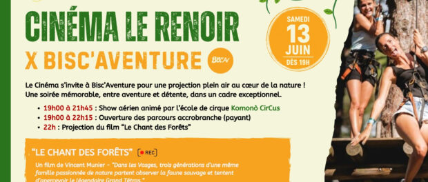 Cinéma Le Renoir x Bisc’Aventure Cinéma Le Renoir x Bisc’Aventure