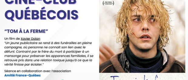 Ciné-Club Québécois – « Tom à la ferme » Ciné-Club Québécois – « Tom à la ferme »